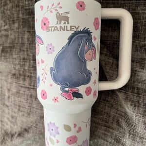 Stanley Pink Floral Eeyore Travel Mug